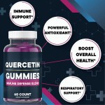 Vitamin C Gummies Factory - OEM Zinc Quercetin Health Support