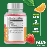 Probiotics Gummies Manufacturer - OEM Private Label Women Health