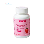 Vitamin C Tablets 500mg - Chewable Strawberry Flavor