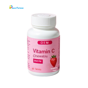 Vitamin C Tablets 500mg - Chewable Strawberry Flavor