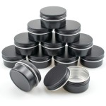Aluminum Tins - Matte Black Packaging
