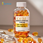 Omega 3 Softgels - Halal Fish Oil Capsules