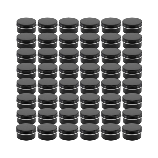Aluminum Tins - Matte Black Packaging