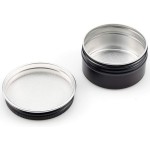 Aluminum Tins - Matte Black Packaging