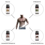 Massage Oil Set 6pc - Men Health Care Formula