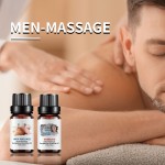 Massage Oil Set 6pc - Men Health Care Formula