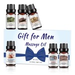 Massage Oil Set 6pc - Men Health Care Formula