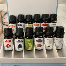 Essential Oil Set - 12 Bottle Aroma Diffuser