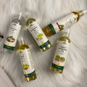 Carrier Oil Set - Olive Jojoba Coconut Almond