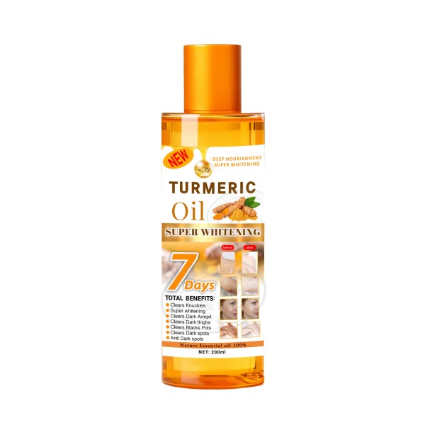 Turmeric Massage Oil - Herbal Fever Relief Care
