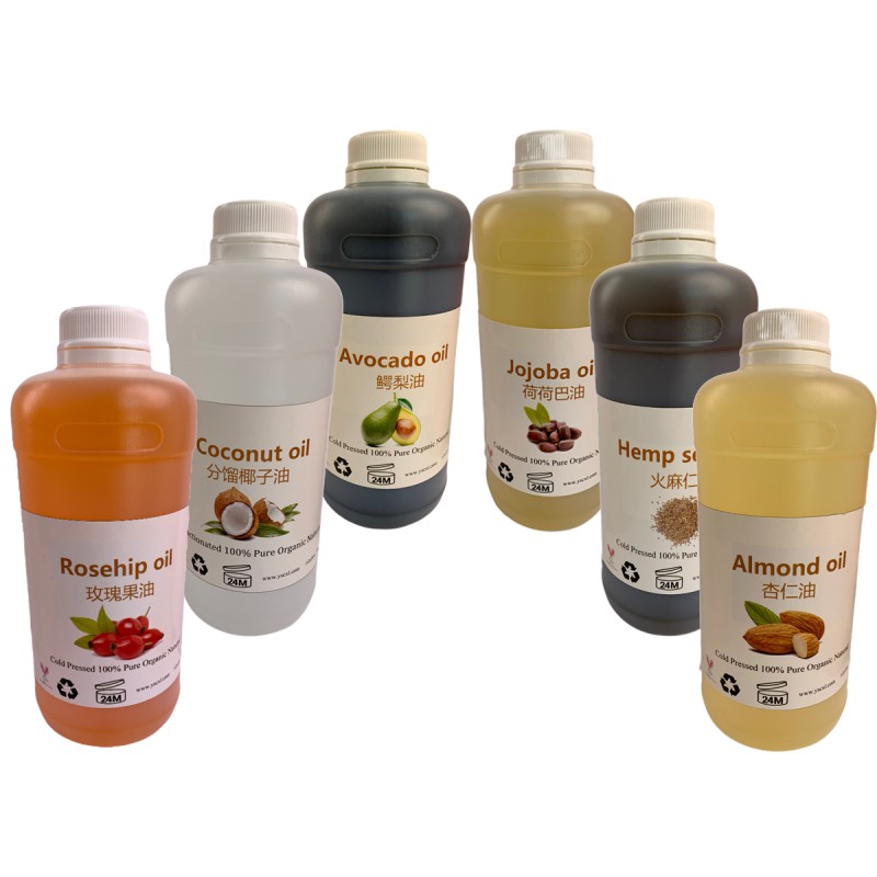 Base Carrier Oil - Rosehip Castor Almond Avocado