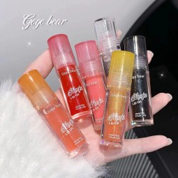 Lip Gloss Oil Manufacturer - Gege Bear 6 Colors Fruit Glitter