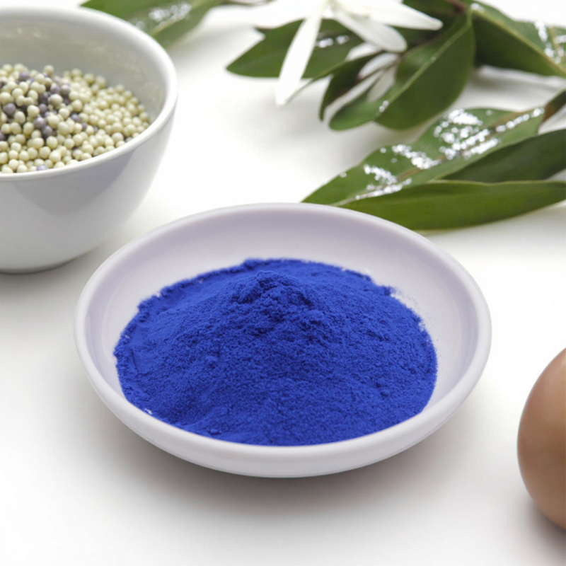 Cosmetic Grade Blue Copper Powder  AHK- CU Powder