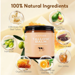 Beef Tallow Balm 5oz - Organic Grass Fed