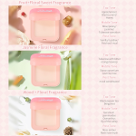 Pink Solid Perfume - Floral Deodorizing Portable