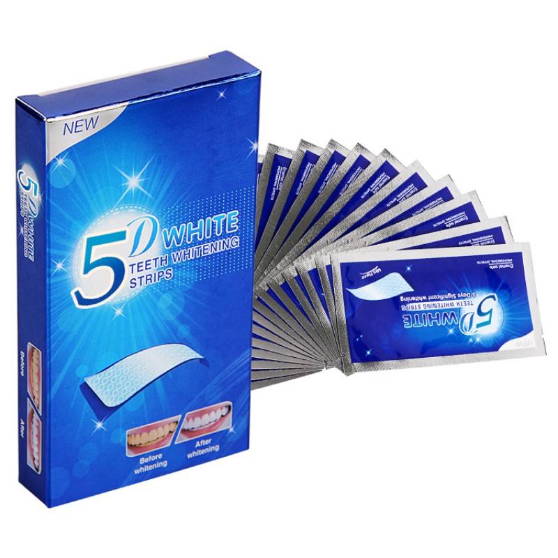 Teeth Whitening Strips - Oral Stain Removal