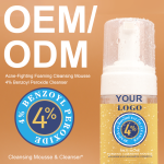 Acne Cleanser - 4% Benzoyl Peroxide Oil Control