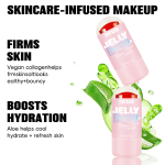 Lip Gloss - 2 in 1 Long Lasting Blush Effect