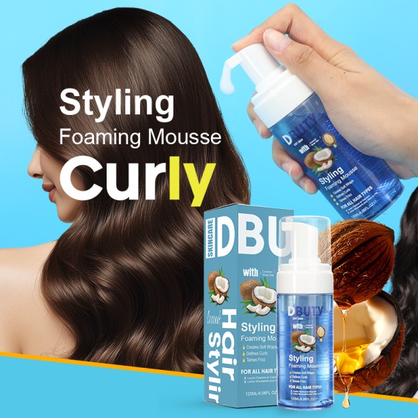 Styling Mousse - Coconut Shea Oils Formula