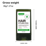 Hair Wax Stick - 24 Hour Strong Hold Formula