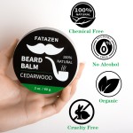 Beard Balm - Cedarwood Bee Wax Formula