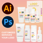 Skin Care Set 4pcs - OEM Hyaluronic Acid Vitamin C Formula