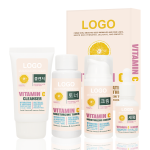 Skin Care Set 4pcs - OEM Hyaluronic Acid Vitamin C Formula