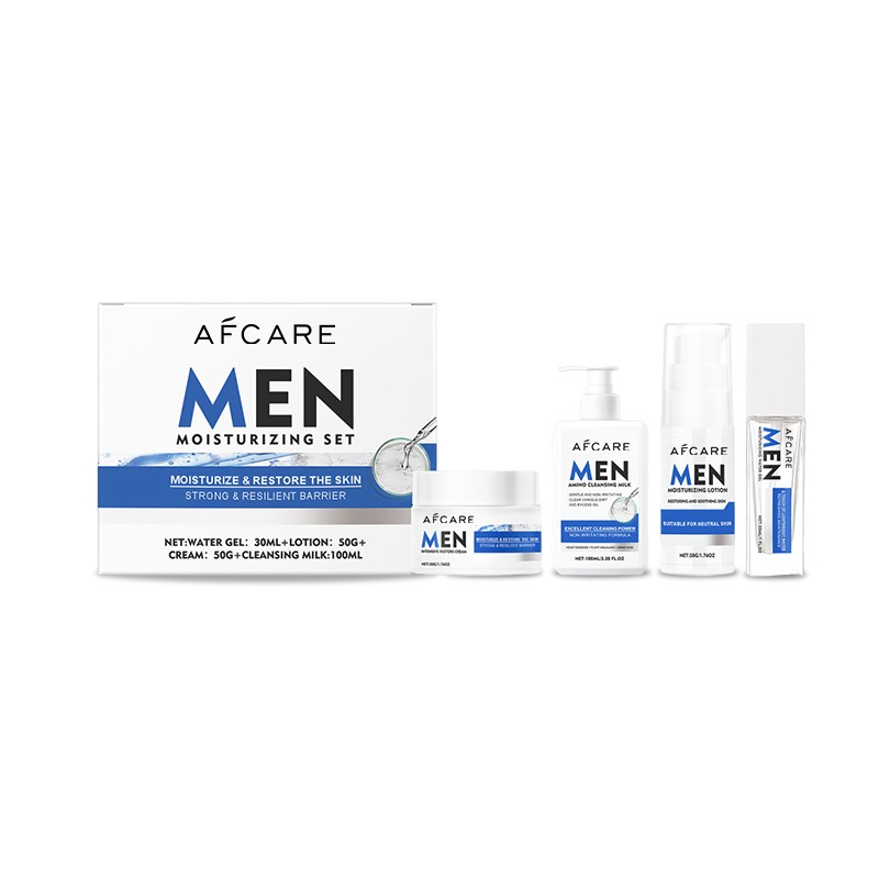 Men's Skincare Set - OEM Glycerin Mineral Gift Box