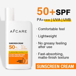 Sunscreen Cream - Aloe Vera Hyaluronic Acid Soothing