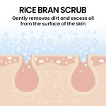 Face Scrub - Rice Bran Jojoba Oil Brightening
