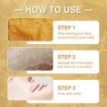 Body Scrub - Dead Sea Salt 24K Gold Exfoliating