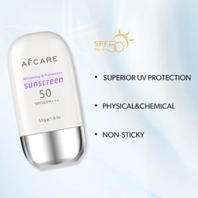 Sunscreen Cream - Hyaluronic Acid Squalane Whitening