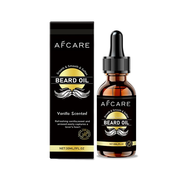 Beard Oil - Vanilla Jojoba Castor Soothing