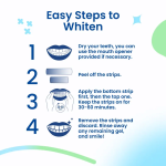 Teeth Whitening Strips - Professional Mint Flavor