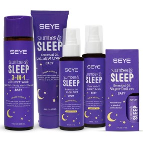 Baby Bath Set - Essential Oils Calming Sleep