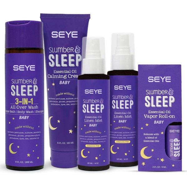 Baby Bath Set - Essential Oils Calming Sleep