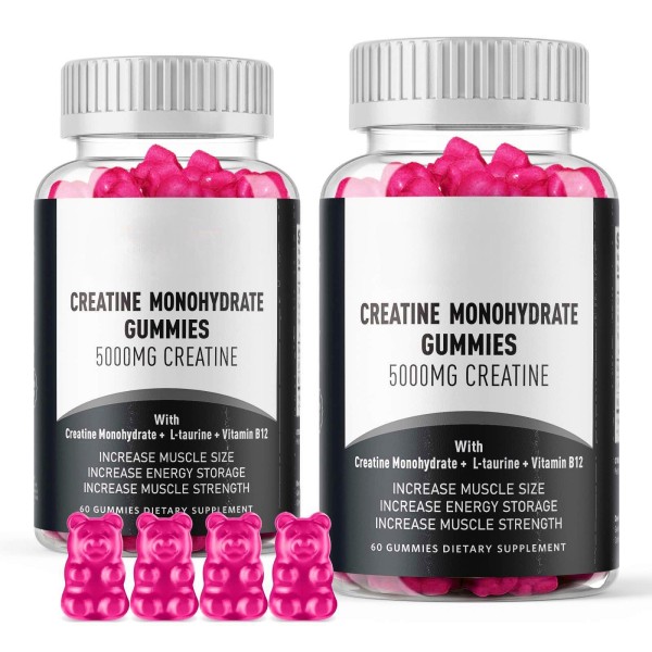 Pre Workout Gummies Factory - Wholesale Natural Energy Creatine