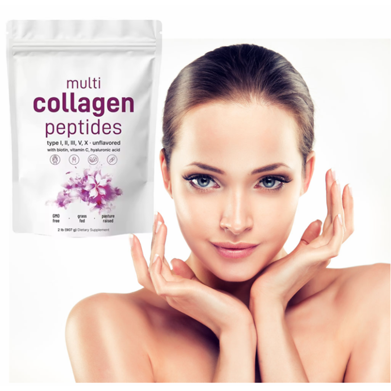 Collagen Peptides Powder Factory - Multi Type 2lb 907g Hot Selling