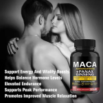 Black Maca Capsules Factory - Certified Organic Men Health Bulk