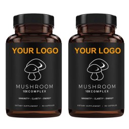 Mushroom Capsules Manufacturer - Natural Brain Memory Immune