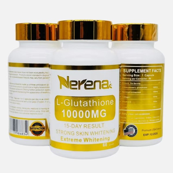 L-Glutathione Capsules Manufacturer - OEM High Dose Whitening Vitamin C