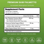 Saw Palmetto Capsules Manufacturer - OEM ODM DHT Blocker Hair Loss