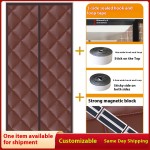 Magnetic Door Curtain Factory - Modern Winter Thickened Air Conditioning