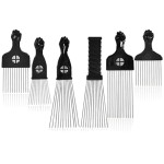 Hair Comb Manufacturer - Men Fashion Wide Toothed Metal Needle