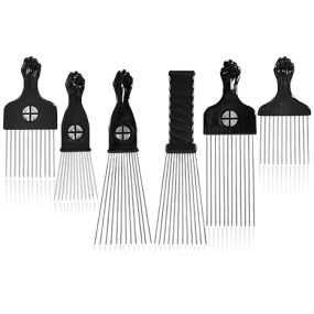 Hair Comb Manufacturer - Men Fashion Wide Toothed Metal Needle