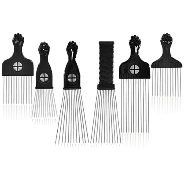 Hair Comb Manufacturer - Men Fashion Wide Toothed Metal Needle