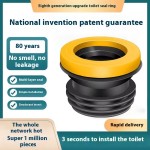 Toilet Sealing Ring Factory - Modern Thick Silicone Deodorant Flange