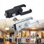 Glass Handle Lock Factory - Minimally Designed Commercial Home