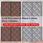 Magnetic Door Curtain Factory - Modern Winter Thickened Air Conditioning