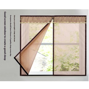 Anti Mosquito Curtain Manufacturer - Summer Self Fitting Sand Window